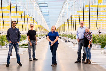Ryan Cramer, Albert Cramer, Linda Rood, Glen Motz and wife Sue.