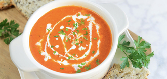 roasted bell pepper soup